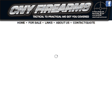 Tablet Screenshot of cnyfirearms.com